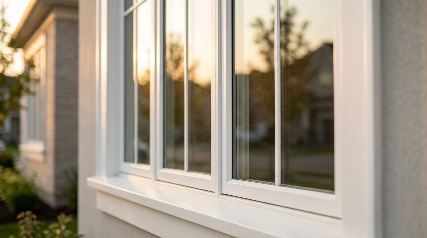 Home exterior with new windows and doors in Jacksonville, FL — Sunrise Exteriors